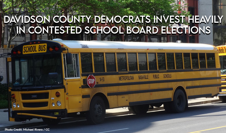 Davidson County Democrats Invest Heavily in Contested School Board Elections