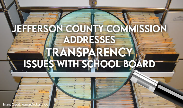 Jefferson County Commission Addresses Transparency Issues With School Board