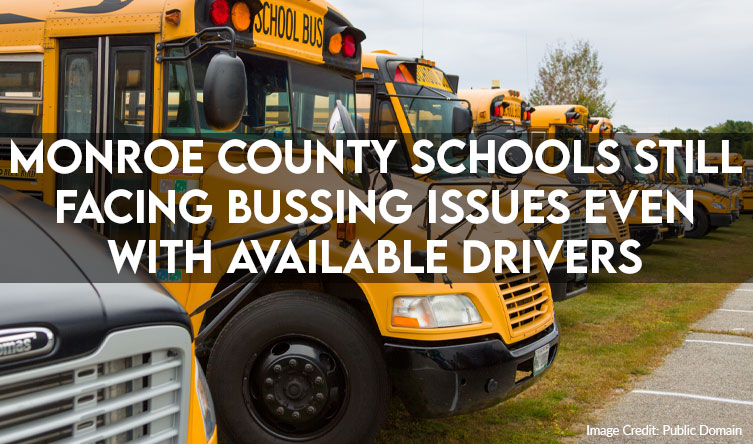 Monroe County Schools Still Facing Bussing Issues Even With Available Drivers