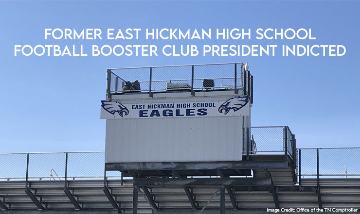 Former East Hickman High School Football Booster Club President Indicted