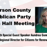 Jefferson County GOP Town Hall Meeting With Citizens For Renewing America Regional Director