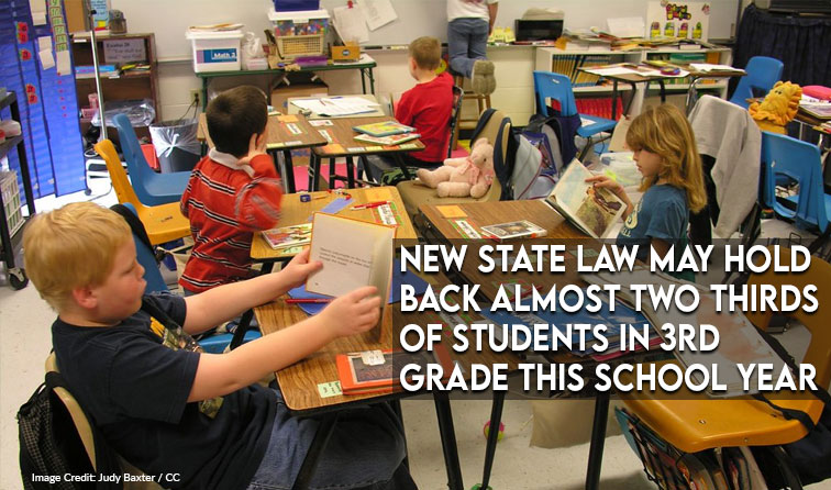 New State Law May Hold Back Almost Two Thirds Of Students In 3rd Grade This School Year