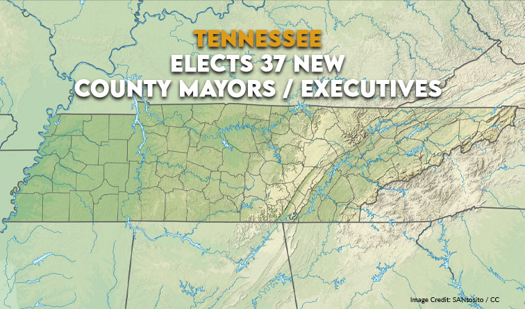 Tennessee Elects 37 New County Mayors / Executives