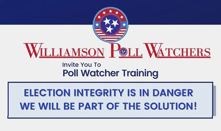 Poll Watcher Training Coming Up In Franklin On September 27th