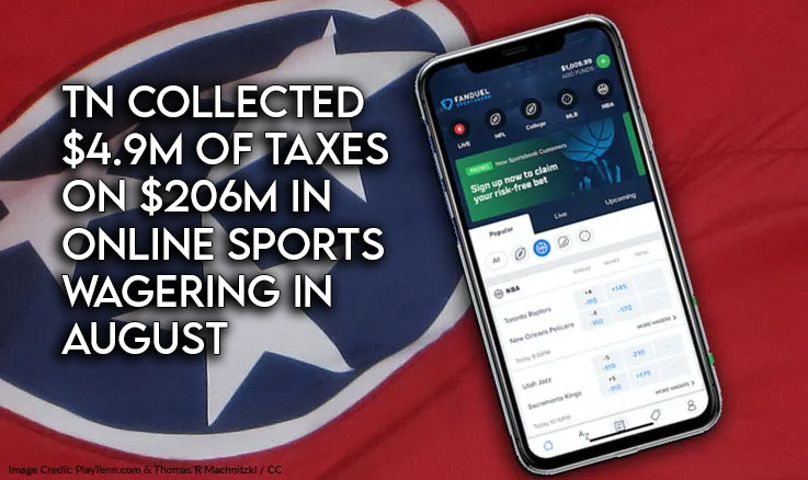 TN Collected $4.9M Of Taxes On $206M In Online Sports Wagering In August