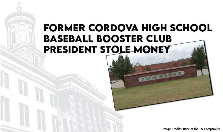 Former Cordova High School Baseball Booster Club President Indicted For Theft