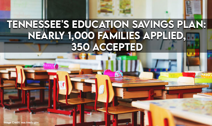 Nearly 1,000 Families Applied, 350 Accepted Into Tennessee's Education Savings Plan