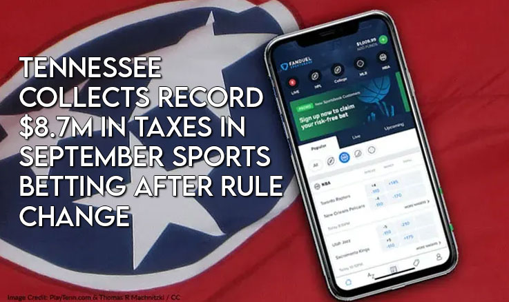 TN Collects Record $8.7M in Taxes In September Sports Betting After Rule Change