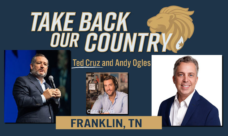 Take Back Our Country Tour With Cruz, Ogles & Travis Coming To Franklin TN