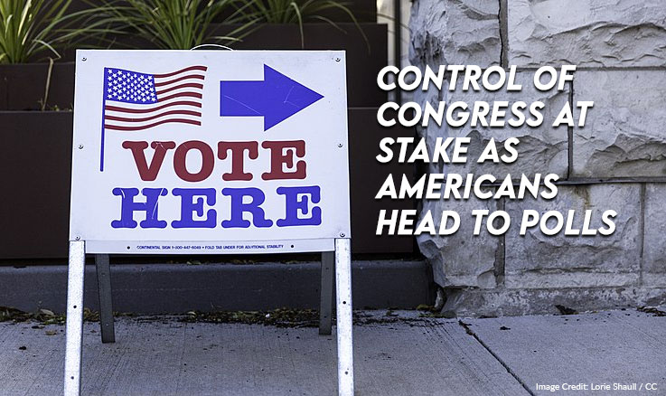 Control Of Congress At Stake As Americans Head To Polls On Election Day