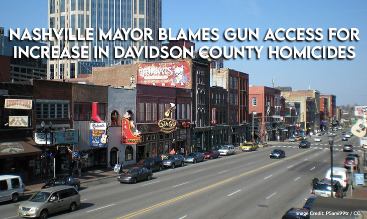 Nashville Mayor Blames Gun Access For Increase In Davidson County Homicides