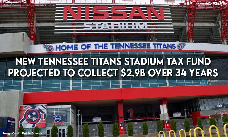 New Tennessee Titans Stadium Tax Fund Projected To Collect $2.9B Over 34 years