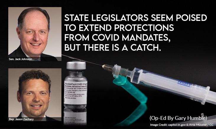 State Legislators Seem Poised To Extend Protections From Covid Mandates, But There Is A Catch. (Gary Humble Op-Ed)