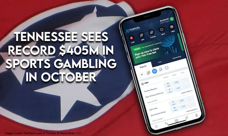 Tennessee Sees Record $405M In Sports Gambling In October