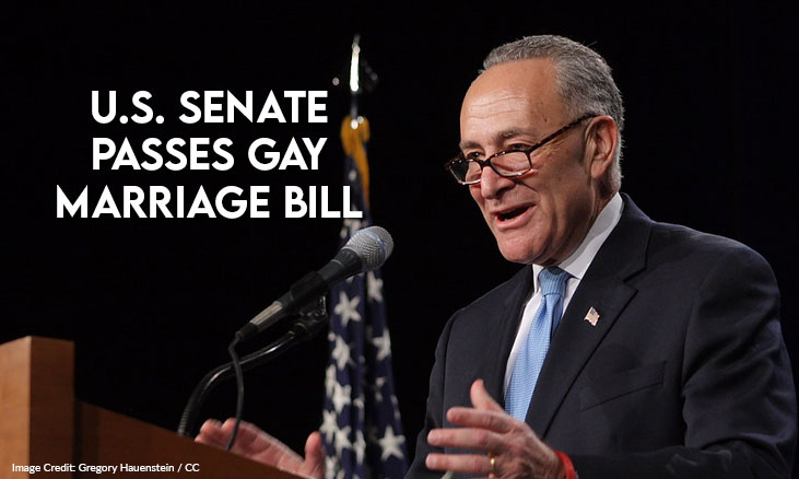 U.S. Senate Passes Gay Marriage Bill