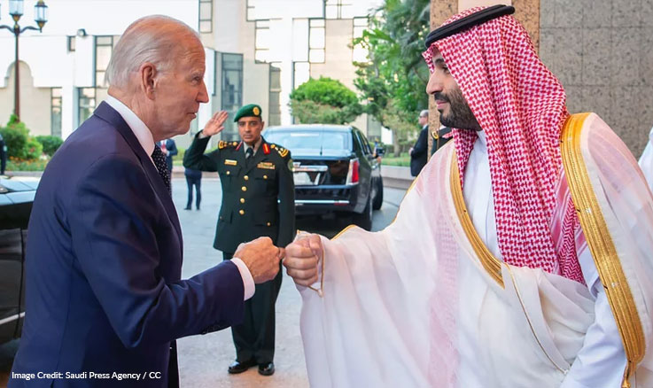 Biden's Alleged 'Secret Deal' With Saudi Arabia Oil Leaders Under Scrutiny