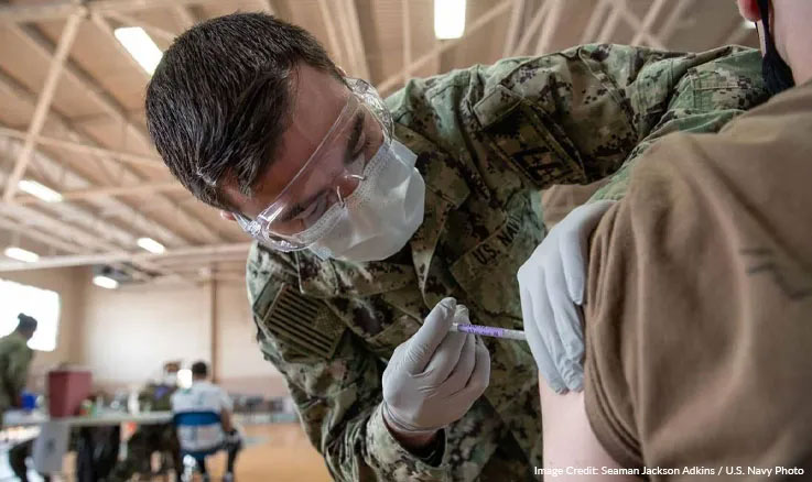 COVID Vaccine Mandate For Troops May Finally Get The Axe Via Military Budget