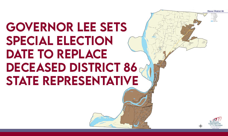 Governor Lee Sets Special Election Date To Replace Deceased District 86 State Representative