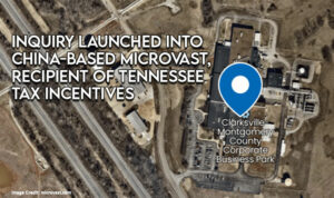 Inquiry Launched Into China-Based Microvast, Recipient Of Tennessee Tax Incentives