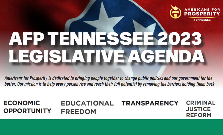 Americans for Prosperity Releases 2023 Legislative Agenda