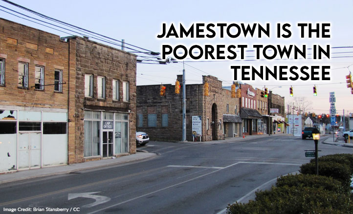 Jamestown Is The Poorest Town In Tennessee