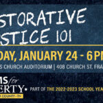 Moms For Liberty Presents RESTORATIVE JUSTICE 101