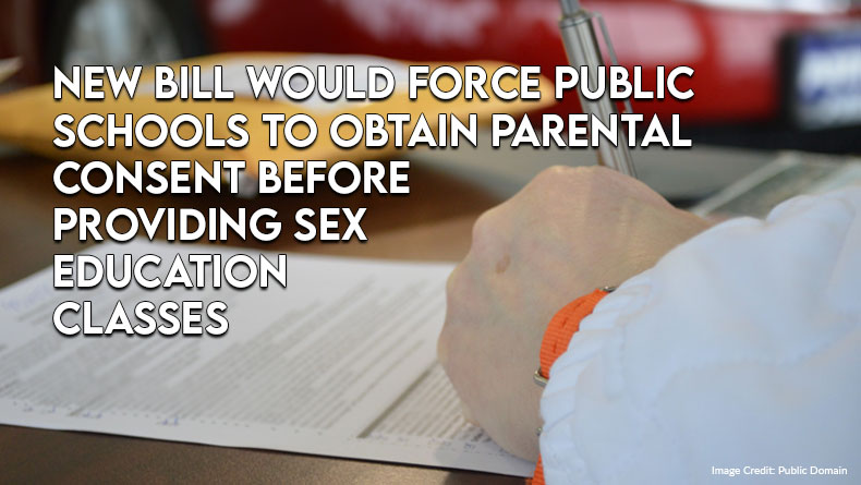 New Bill Would Force Public Schools To Obtain Parental Consent Before Providing Sex Education Classes