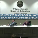 School Board Votes To Place Book On Mature Reading List Despite Book Review Committee's Recommendation