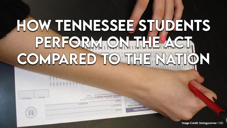 How Tennessee Students Perform On The ACT Compared To The Nation