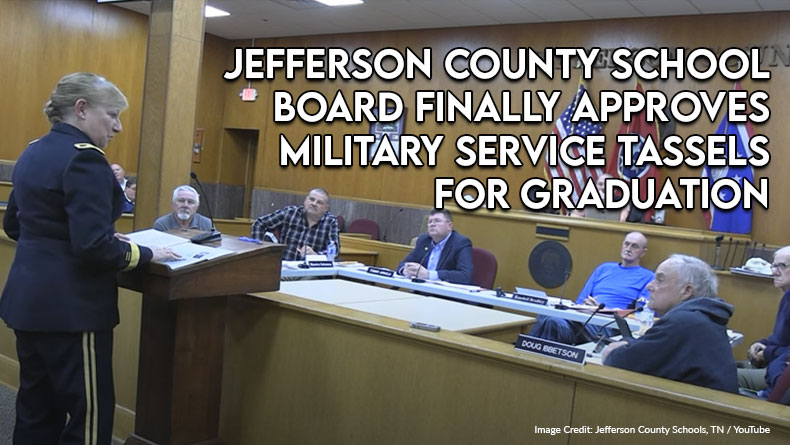 Jefferson County School Board Finally Approves Military Service Tassels for Graduation, Vote Was Not Unanimous