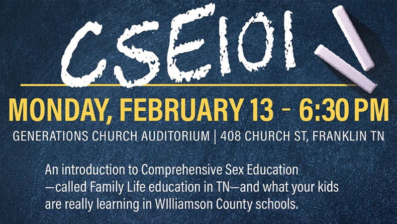 Moms For Liberty Presents Comprehensive Sex Ed 101 In Franklin Tn 