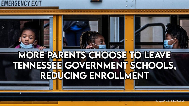 More Parents Choose To Leave Tennessee Government Schools, Reducing Enrollment