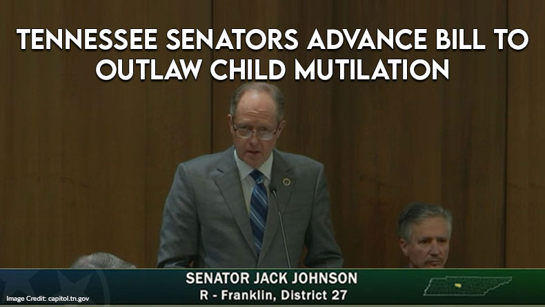 Tennessee Senators Advance Bill To Outlaw Child Mutilation