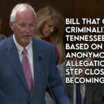 Bill That Could Criminalize Tennessee Parents Based On Anonymous Allegations One Step Closer To Becoming Law