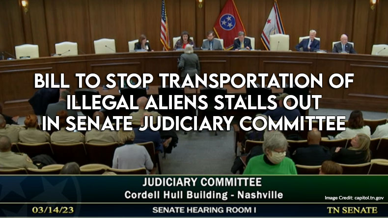 Bill To Stop Transportation Of Illegal Aliens Stalls Out In Senate Judiciary Committee