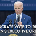 Democrats Vote To 'Rein In' Biden's Executive Orders