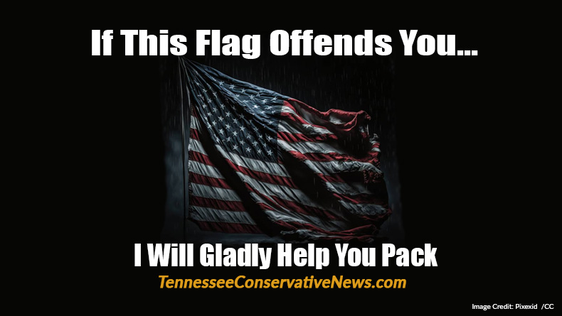 If This Flag Offends You I Will Gladly Help You Pack - Meme