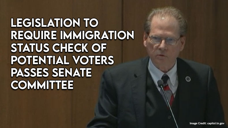 Legislation To Require Immigration Status Check Of Potential Voters Passes Senate Committee