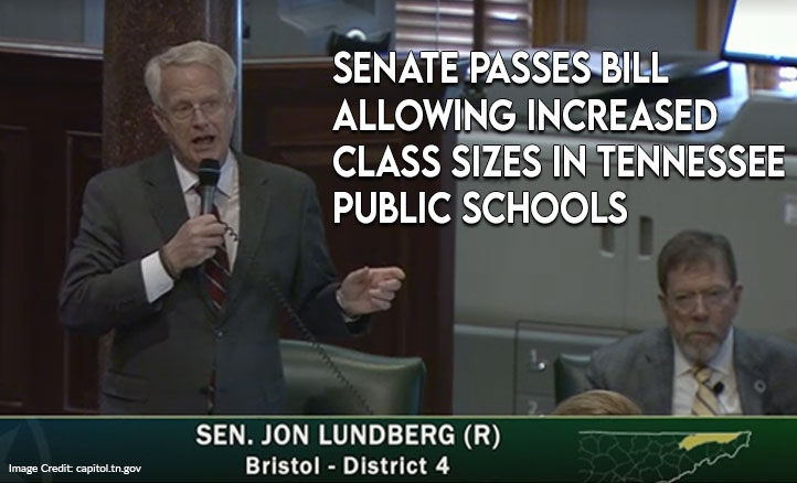 Senate Passes Bill Allowing Increased Class Sizes in Tennessee Public Schools