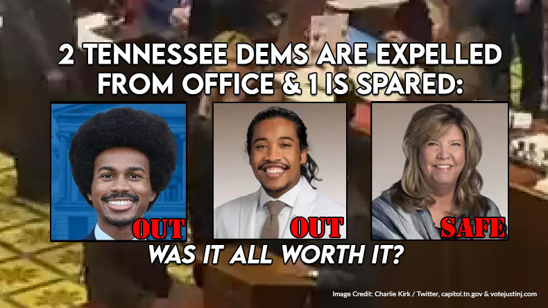 2 Tennessee Democrats Are Expelled From Office & 1 Is Spared: Was It All Worth It?