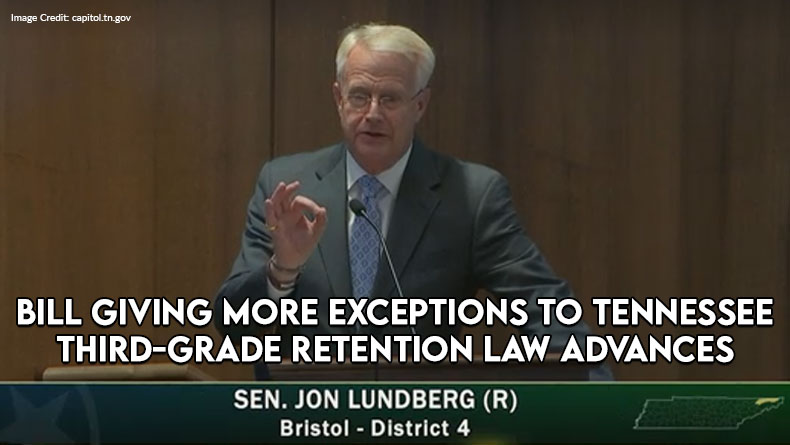 Bill Giving More Exceptions To Tennessee Third-Grade Retention Law Advances