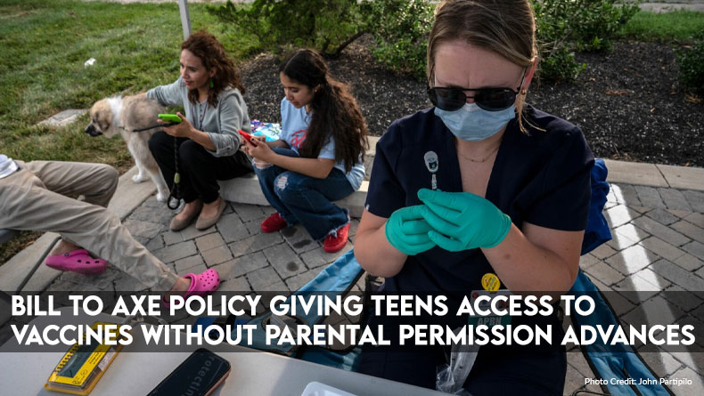 Bill To Axe Policy Giving Teens Access To Vaccines Without Parental Permission Advances