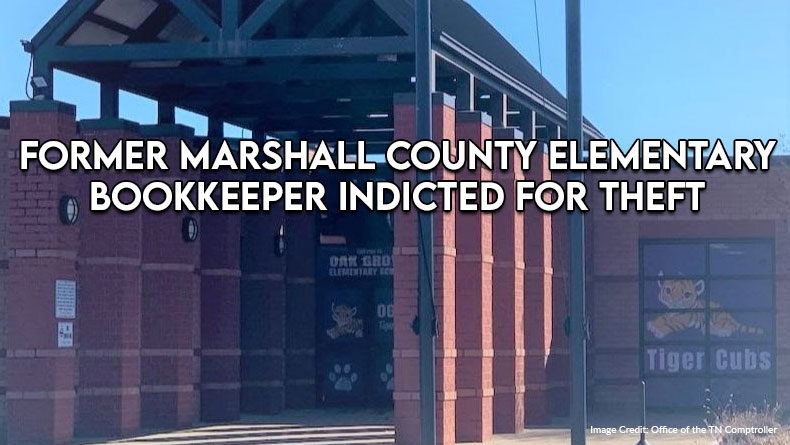 Former Marshall County Elementary Bookkeeper Indicted for Theft