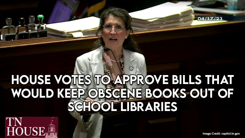 House Votes To Approve Bills That Would Keep Obscene Books Out Of School Libraries