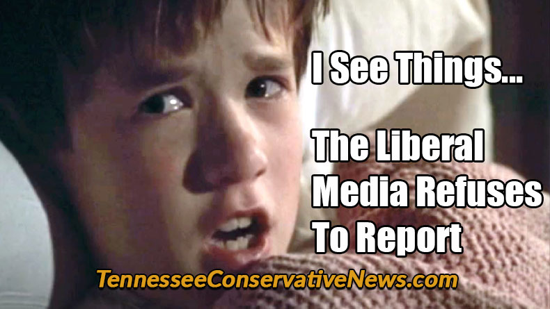 I See Things The Liberal Media Refuses To Report. - Meme