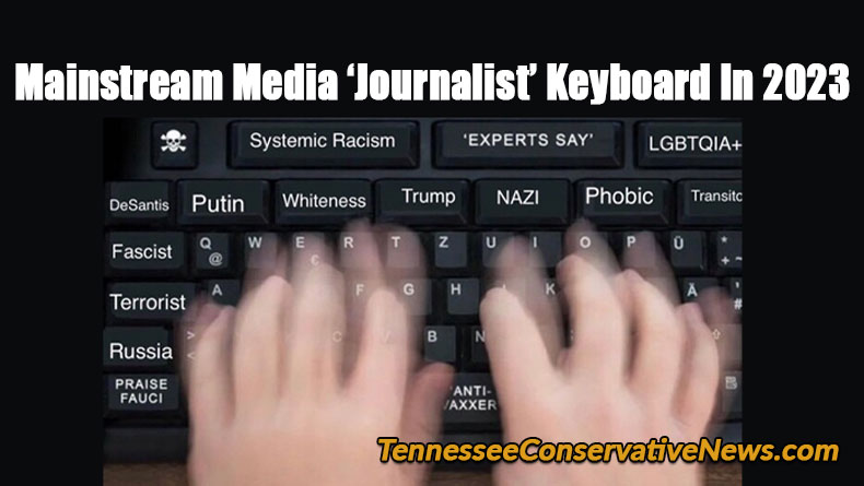 Mainstream Media 'Journalist' Keyboard In 2023... Meme