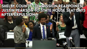 Shelby County Commission Reappoints Justin Pearson To State House Seat Days After Expulsion