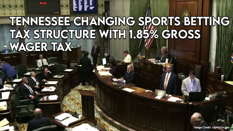 Tennessee Changing Sports Betting Tax Structure With 1.85% Gross Wager Tax