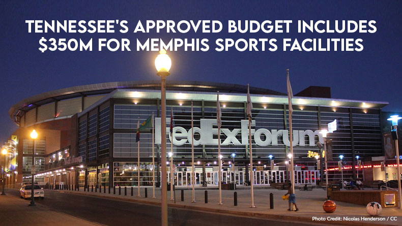 Tennessee's Approved Budget Includes $350M For Memphis Sports Facilities