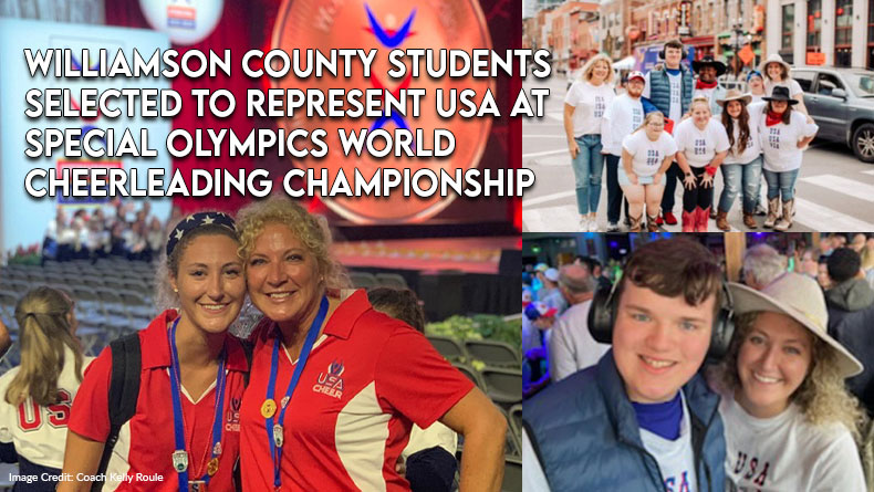 Williamson County Students Selected To Represent The USA At Special Olympics International Cheer Union’s World Cheerleading Championship